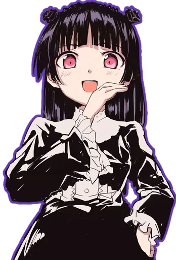 Sticker from the "Ruri Gokou" sticker pack