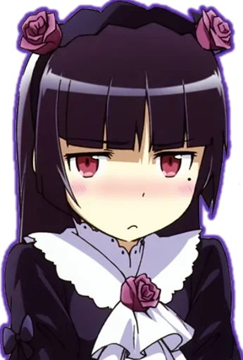 Sticker from the "Ruri Gokou" sticker pack