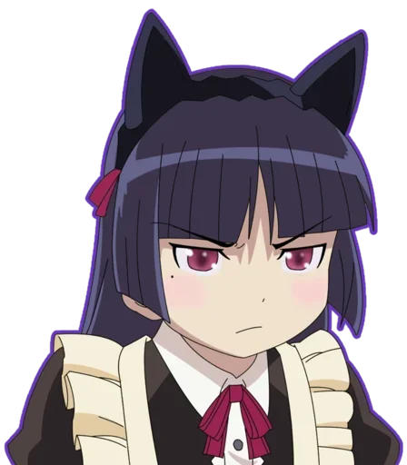 Sticker from the "Ruri Gokou" sticker pack