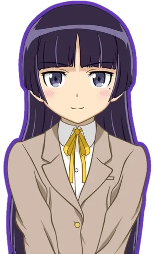 Sticker from the "Ruri Gokou" sticker pack