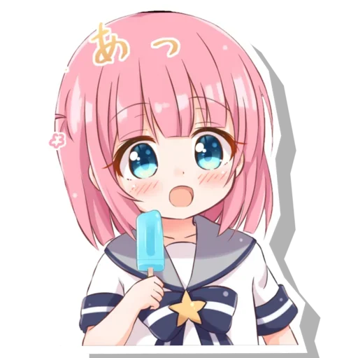 Sticker from the "Futari Gotoh | Bocchi the Rock!" sticker pack