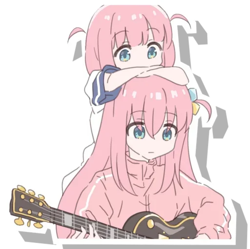 Sticker Futari Gotoh | Bocchi the Rock!