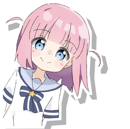 Sticker from the "Futari Gotoh | Bocchi the Rock!" sticker pack