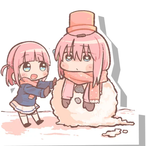 Sticker from the "Futari Gotoh | Bocchi the Rock!" sticker pack