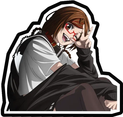 Sticker from the "Misaki Sakimiya" sticker pack