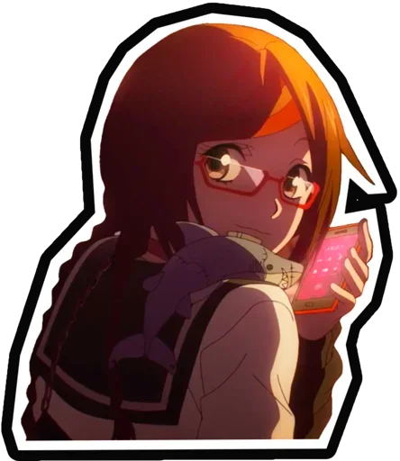 Sticker from the "Misaki Sakimiya" sticker pack