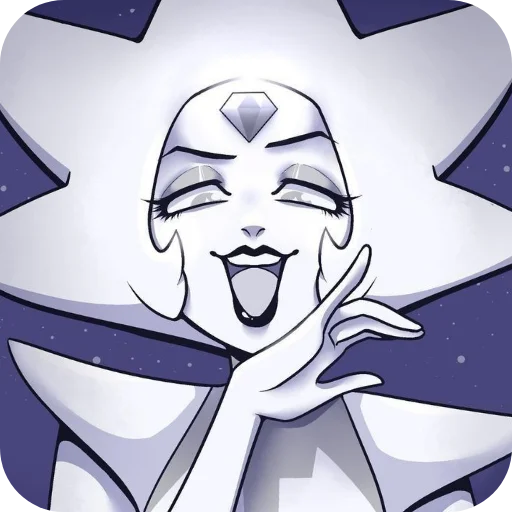 Sticker from the "White Diamond" sticker pack