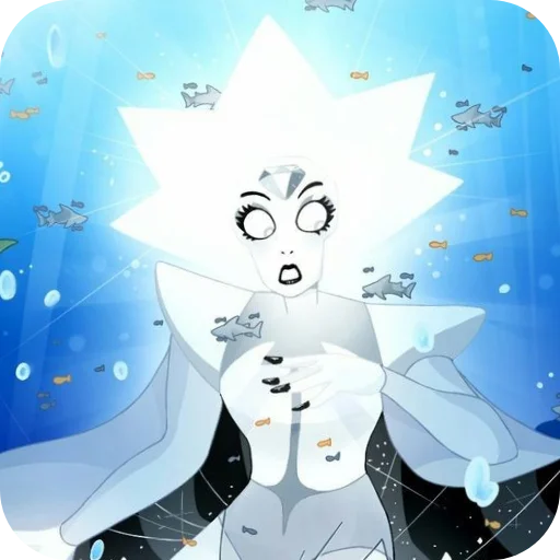 Sticker White Diamond