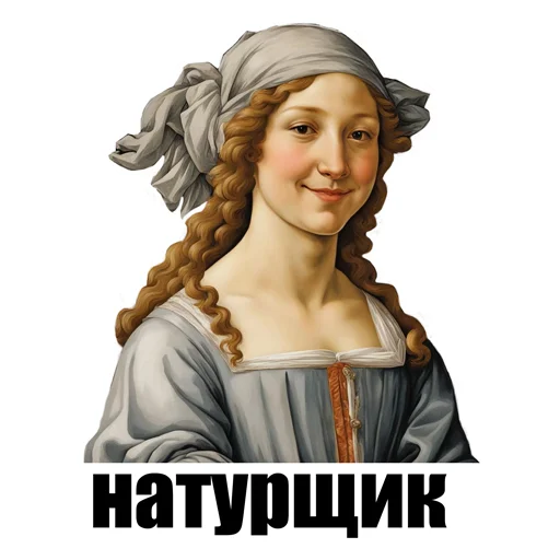 Sticker from the "художник ( )" sticker pack