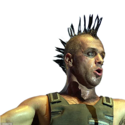 Sticker from the "Rammstein" sticker pack