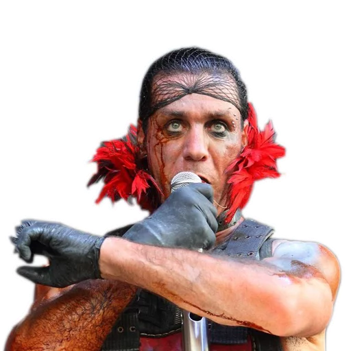 Sticker from the "Rammstein" sticker pack