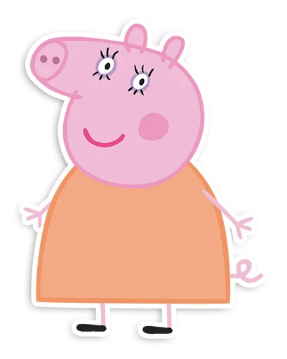 Sticker Peppa Pig