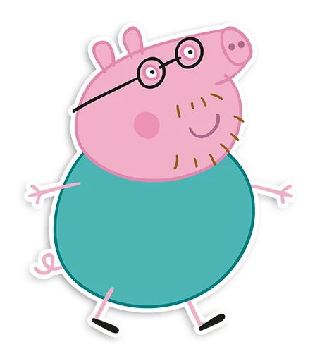 Sticker Peppa Pig