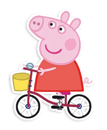 Sticker Peppa Pig