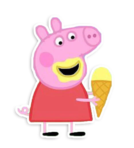 Sticker Peppa Pig