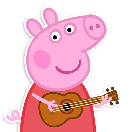 Стикер из набора "Peppa Pig"