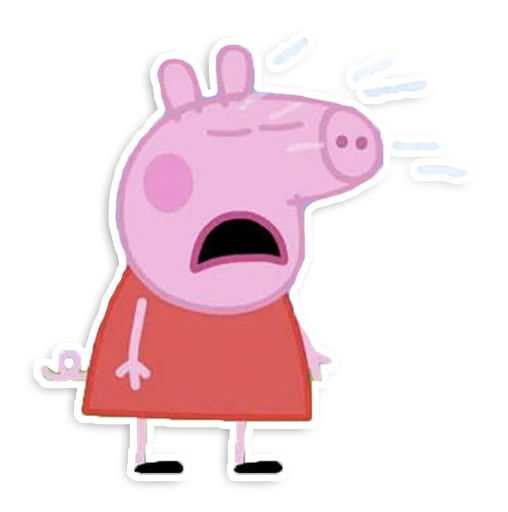 Sticker Peppa Pig