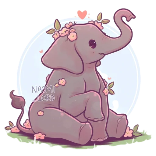 Sticker from the "Nami_lord animals" sticker pack