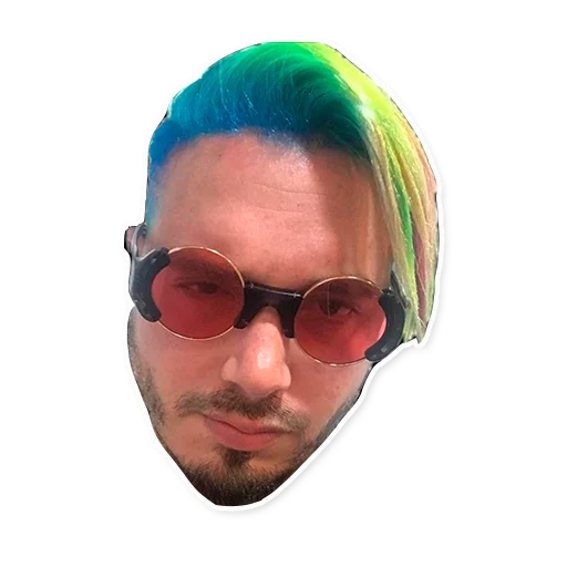 Sticker from the "J Balvin" sticker pack