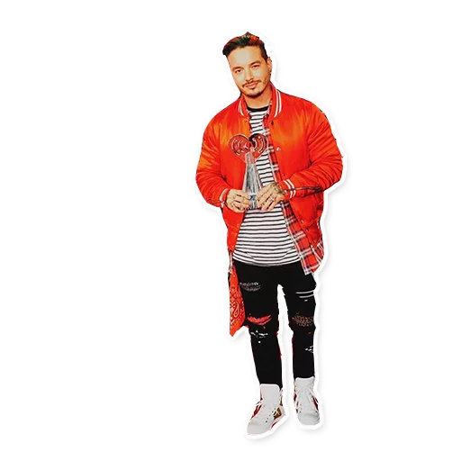 Sticker from the "J Balvin" sticker pack