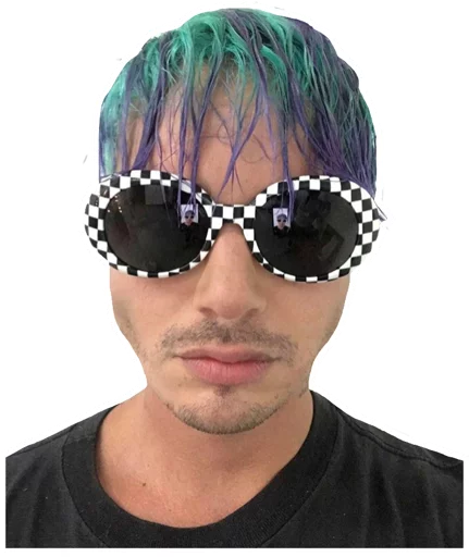 Sticker from the "J Balvin" sticker pack