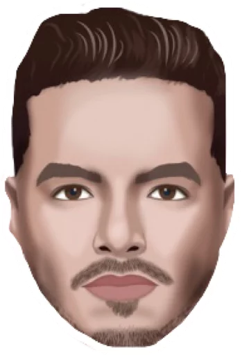 Sticker from the "J Balvin" sticker pack