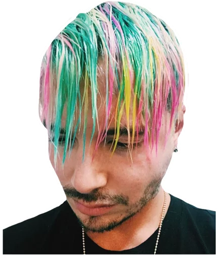 Sticker from the "J Balvin" sticker pack