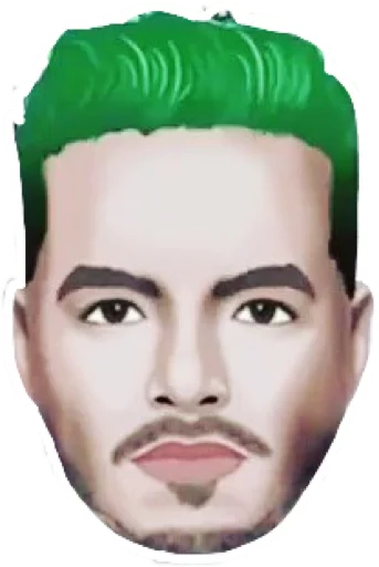 Sticker from the "J Balvin" sticker pack