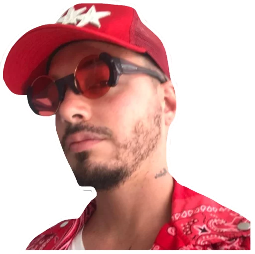 Sticker from the "J Balvin" sticker pack