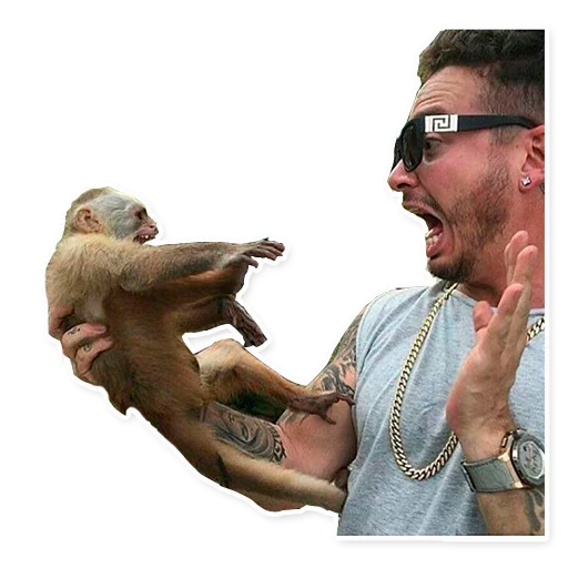 Sticker from the "J Balvin" sticker pack