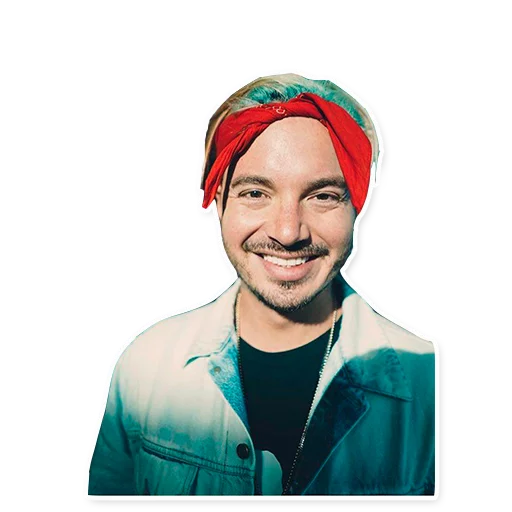 Sticker from the "J Balvin" sticker pack