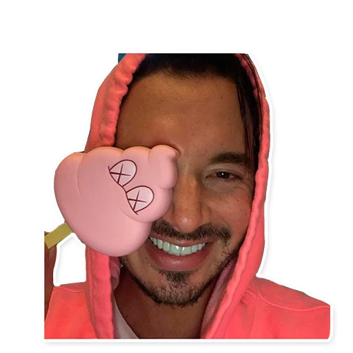 Sticker from the "J Balvin" sticker pack