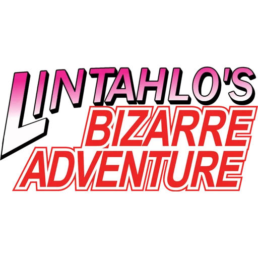 Sticker from the "Lintahlo's Bizarre Adventure" sticker pack