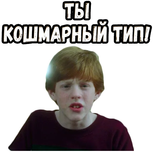 Sticker from the "Один дома" sticker pack