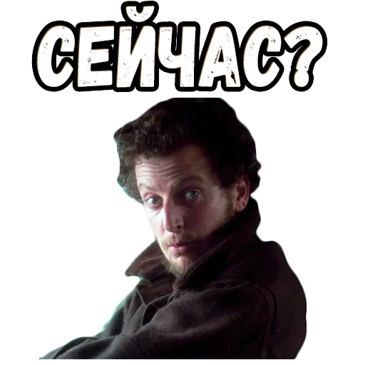 Sticker from the "Один дома" sticker pack