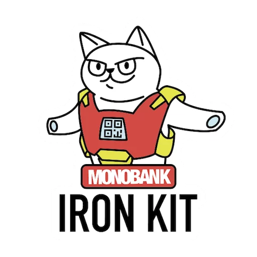 Sticker from the "QR-cat by monobank" sticker pack