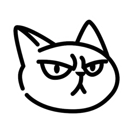 Sticker from the "QR-cat by monobank" sticker pack