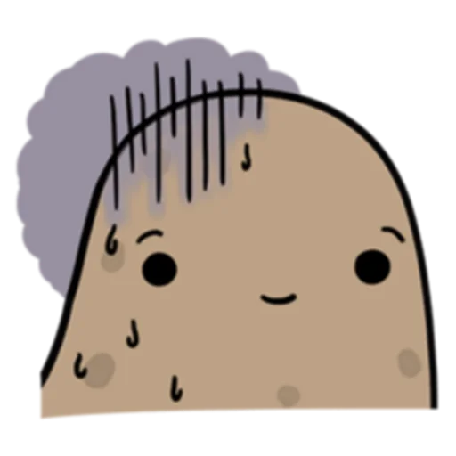 Sticker from the "Life is Potato (FULL) [英文]" sticker pack