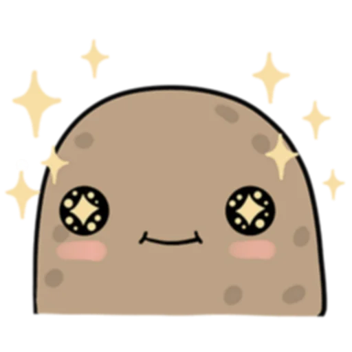 Sticker from the "Life is Potato (FULL) [英文]" sticker pack