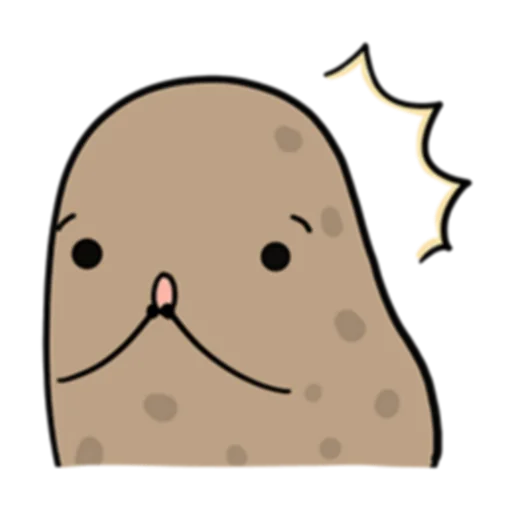 Sticker from the "Life is Potato (FULL) [英文]" sticker pack