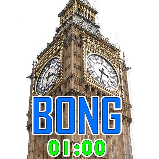 Sticker from the "Big Ben Bong!" sticker pack