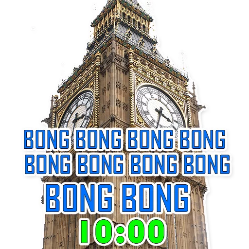 Sticker Big Ben Bong!