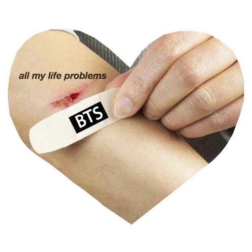 Sticker from the "bts" sticker pack