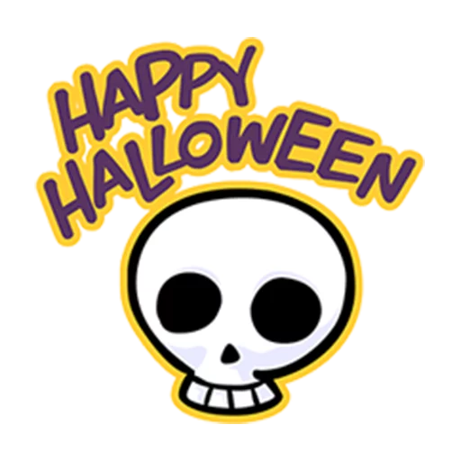 Sticker Annu Blue's Halloween Emoticons (Fia)