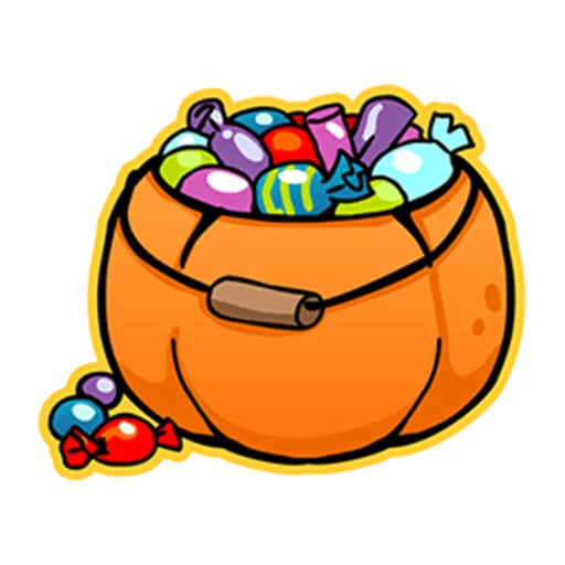 Sticker from the "Annu Blue's Halloween Emoticons (Fia)" sticker pack