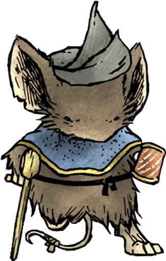 Sticker from the "mouse guard" sticker pack