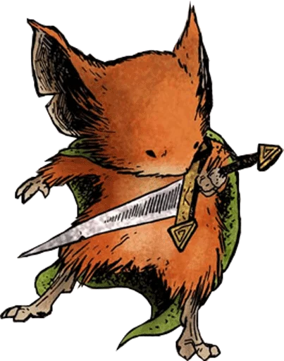 Sticker from the "mouse guard" sticker pack