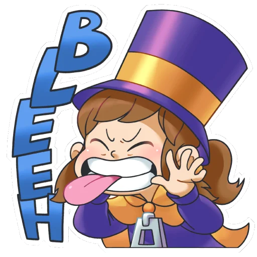 Sticker from the "A Hat in Time" sticker pack