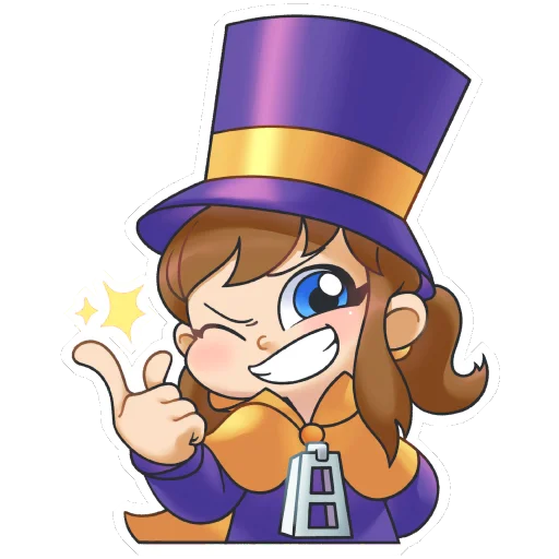 Sticker from the "A Hat in Time" sticker pack