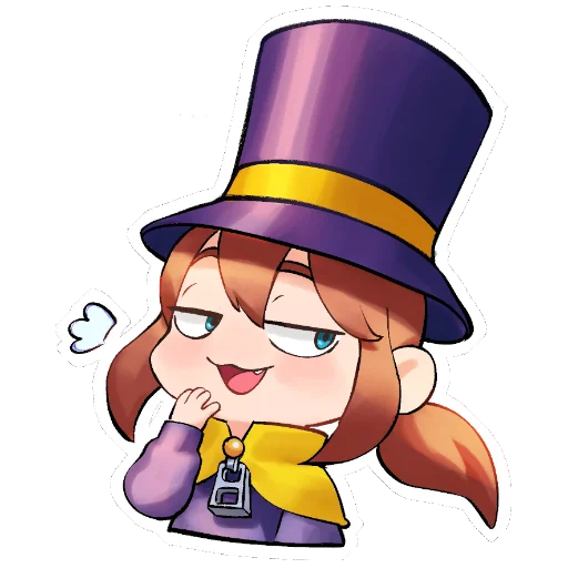 Sticker from the "A Hat in Time" sticker pack